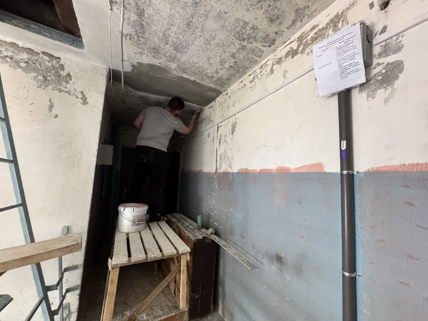 шаховская, ремонт подъездов, ремонт подъезда,