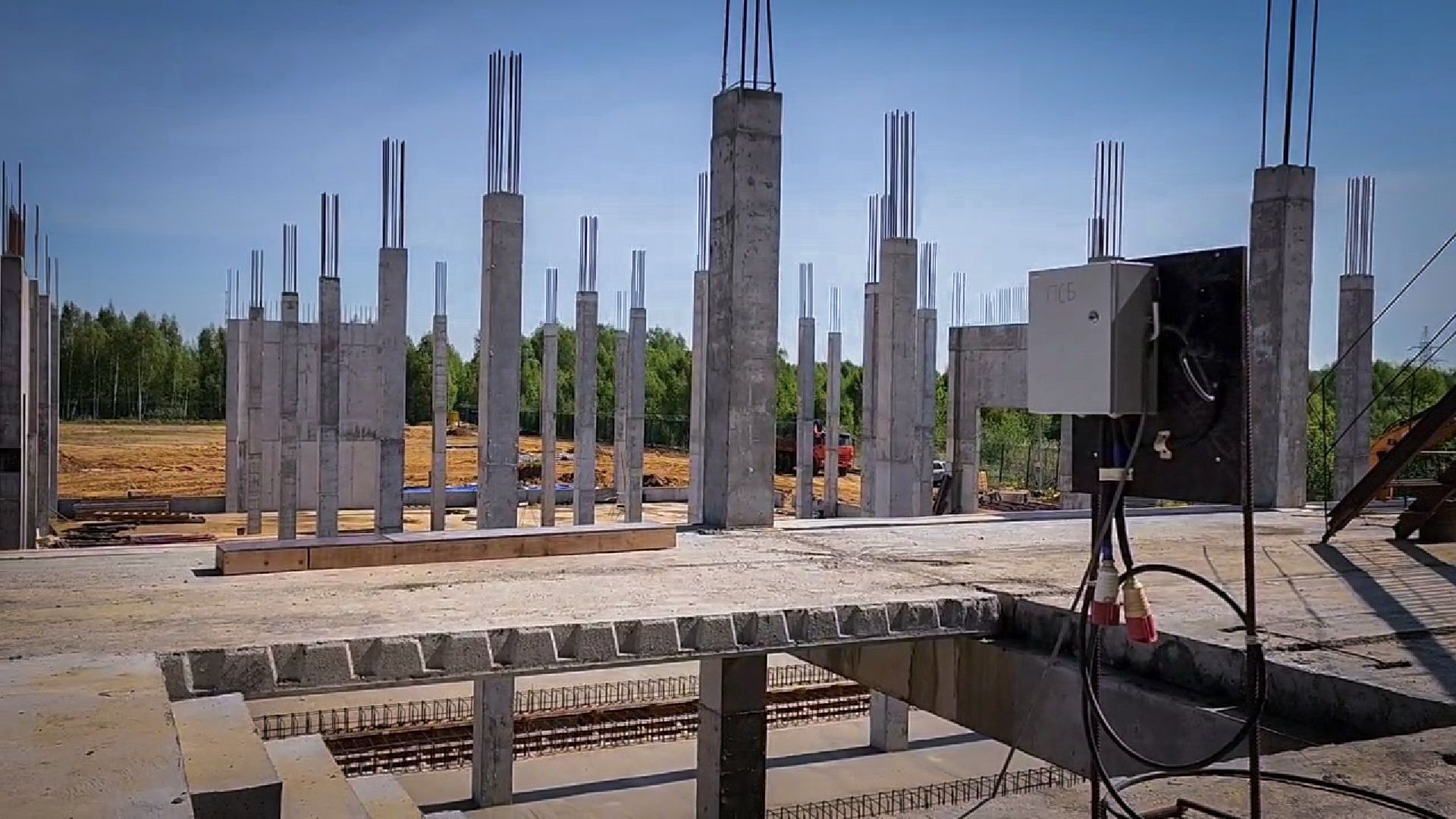 бронницы, центр обслуживания грузового транспорта , строительство ,