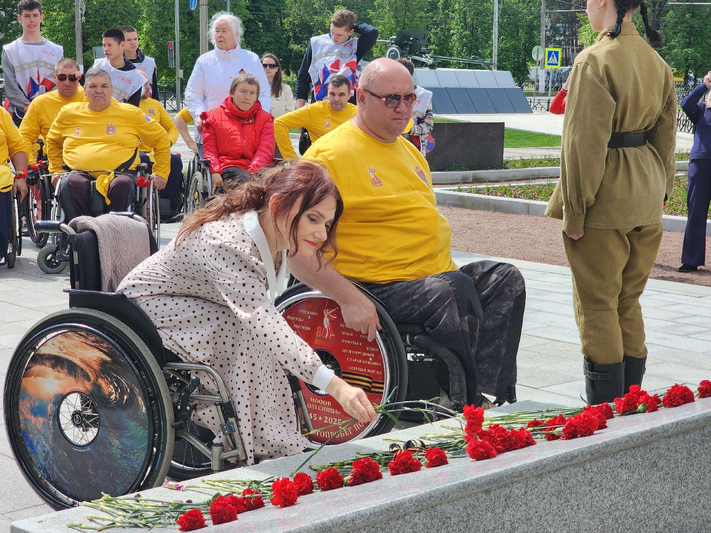 подольск, автопробег победы, Память,