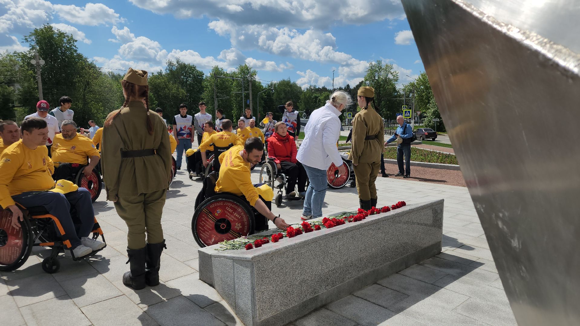 подольск, автопробег победы, Память,