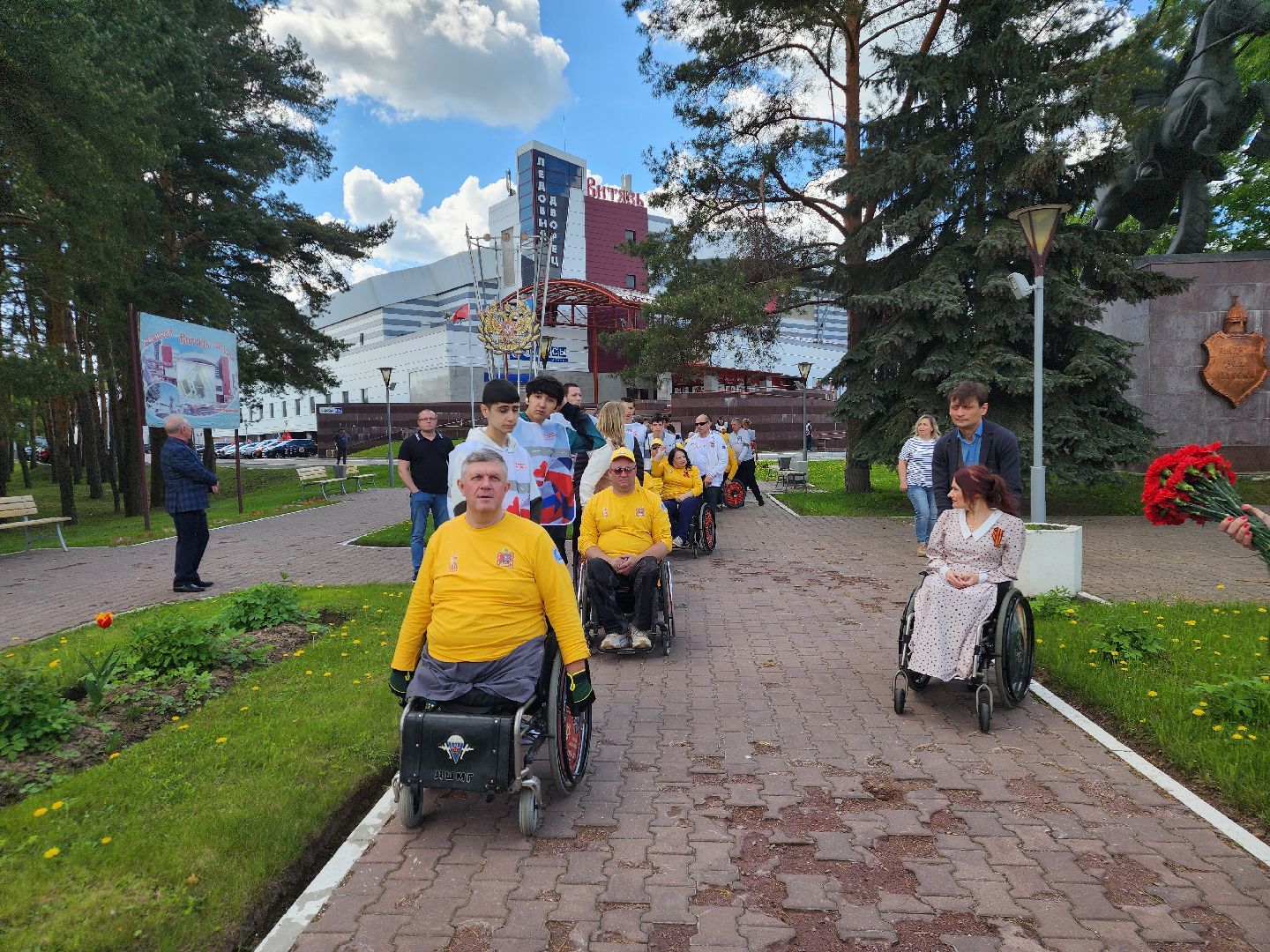 подольск, автопробег победы, Память,