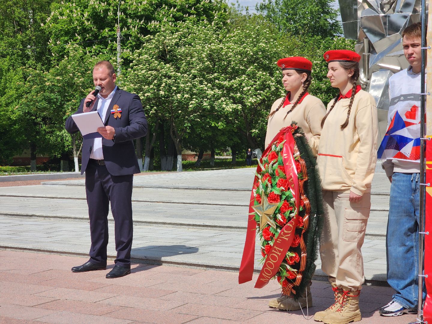 подольск, автопробег победы, Память,