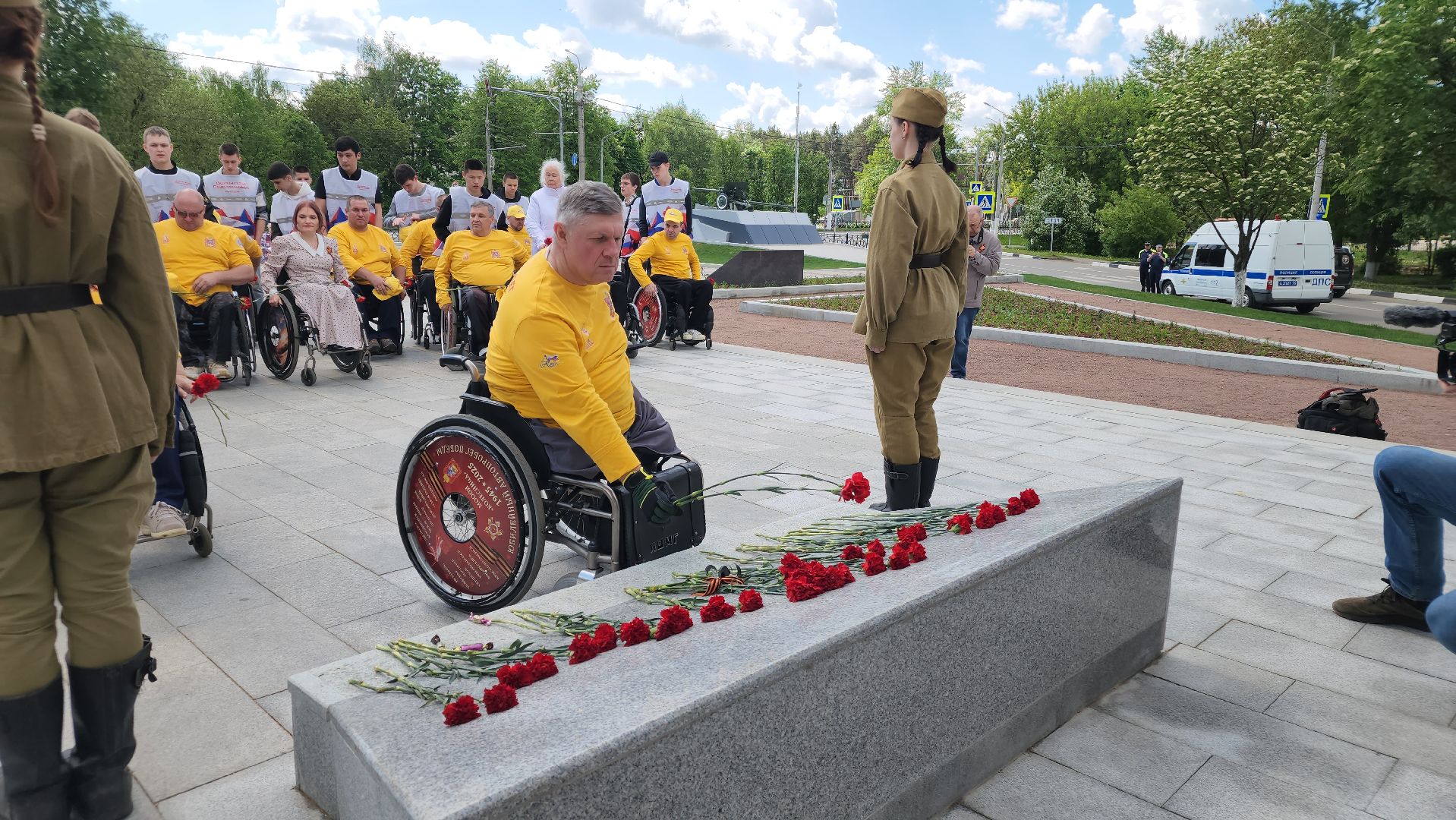 подольск, автопробег победы, Память,