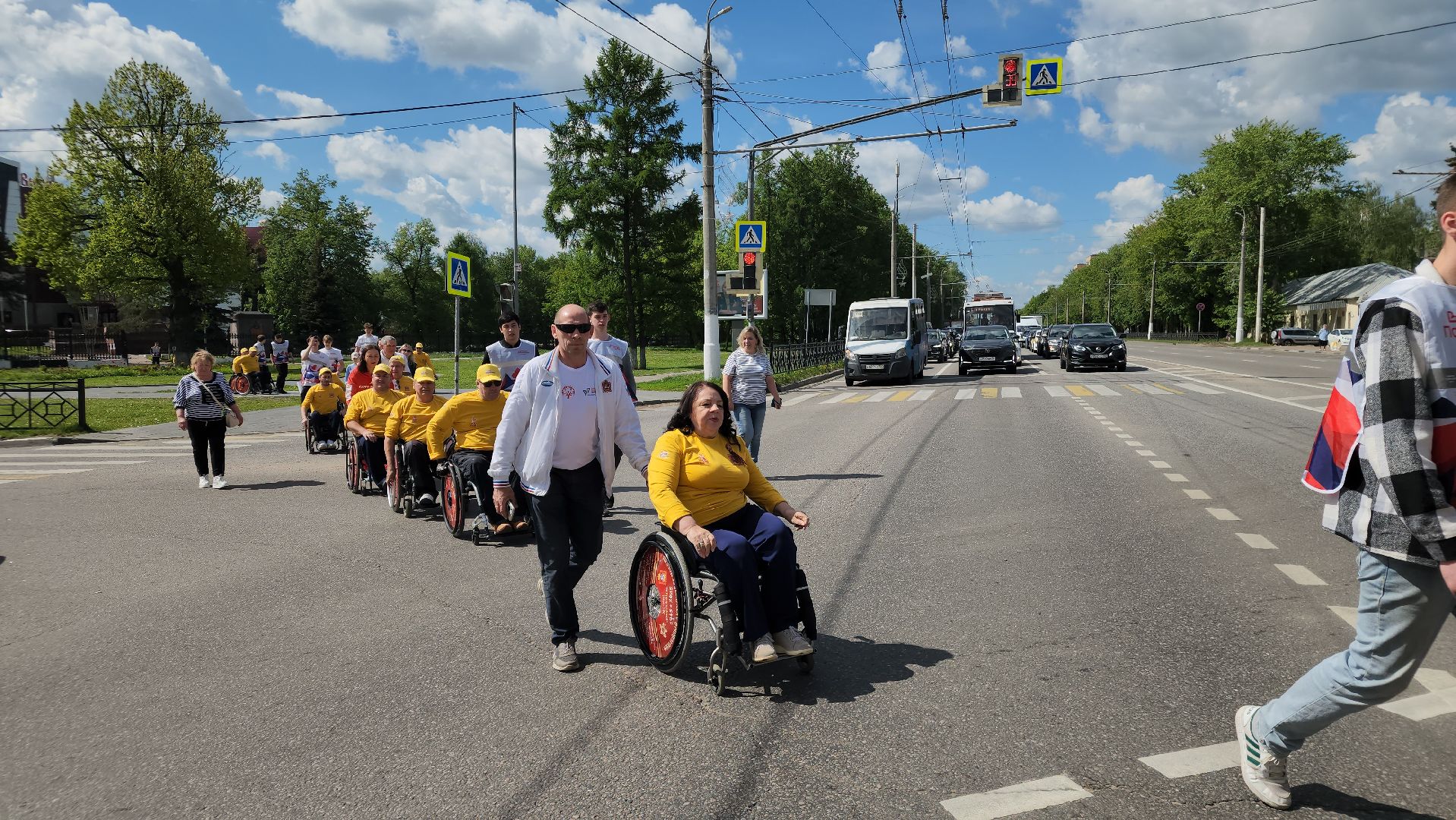подольск, автопробег победы, Память,