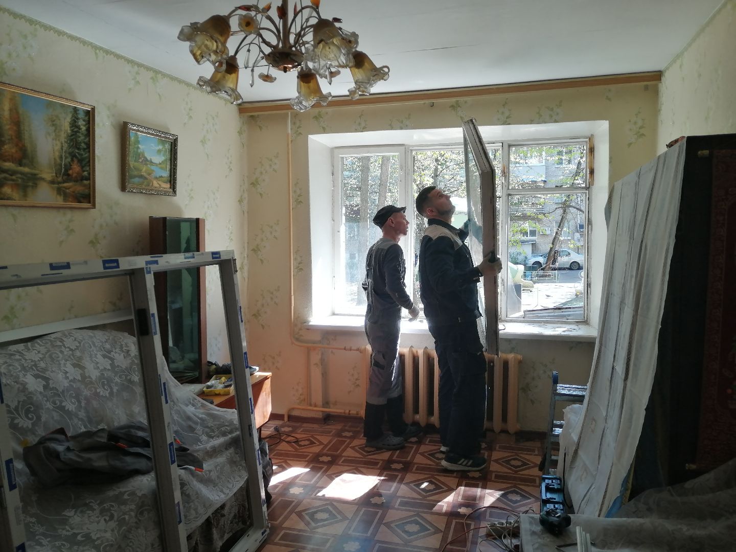 окно ветерану, Протвино, День Победы, дети войны, благотворительность