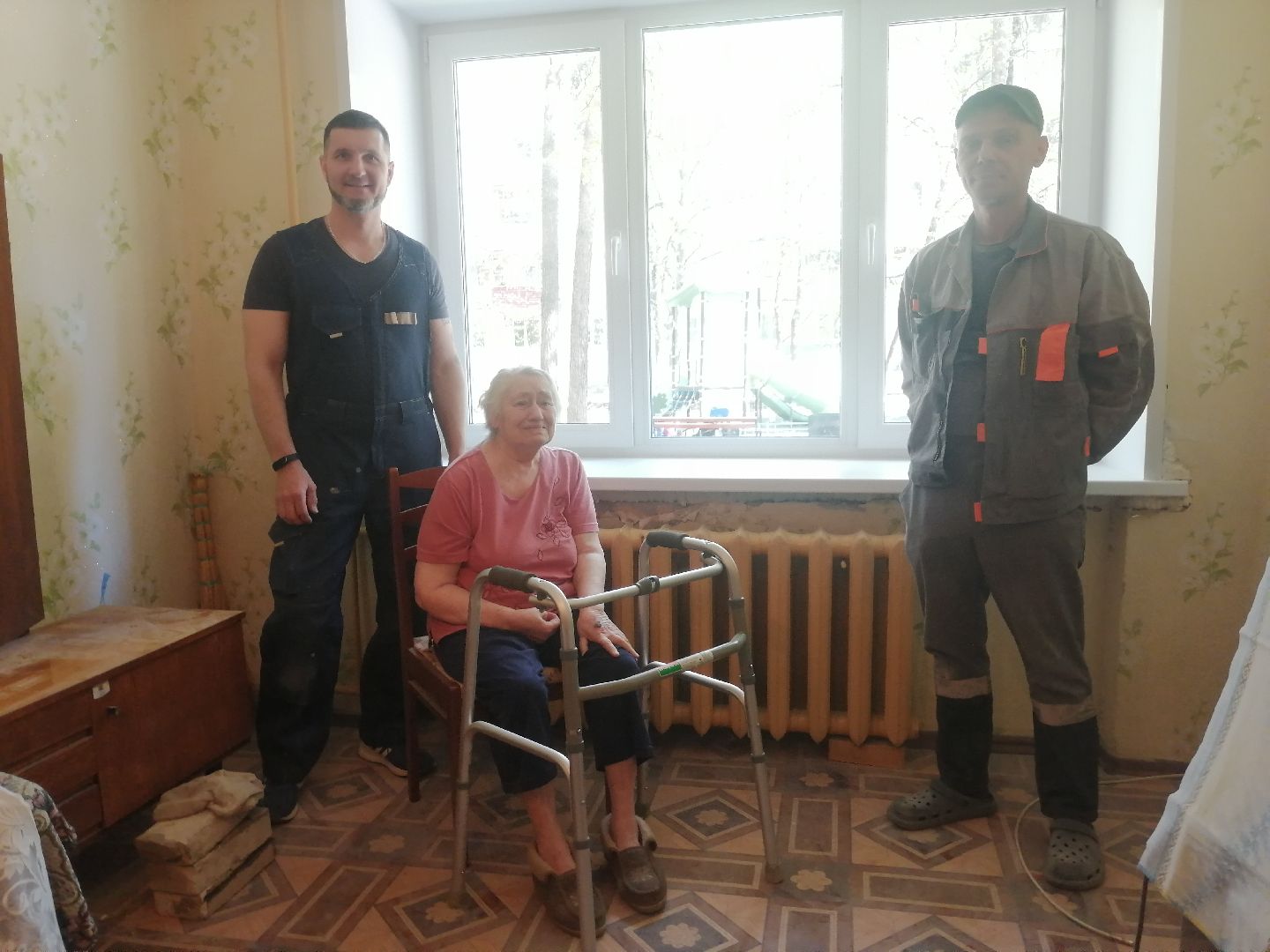 окно ветерану, Протвино, День Победы, дети войны, благотворительность