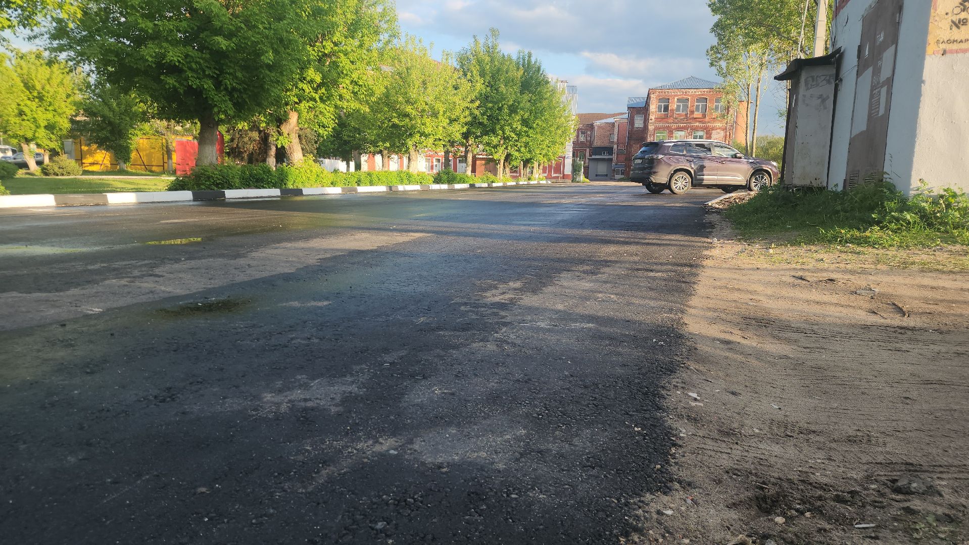 парк, павловский посад, парковка,