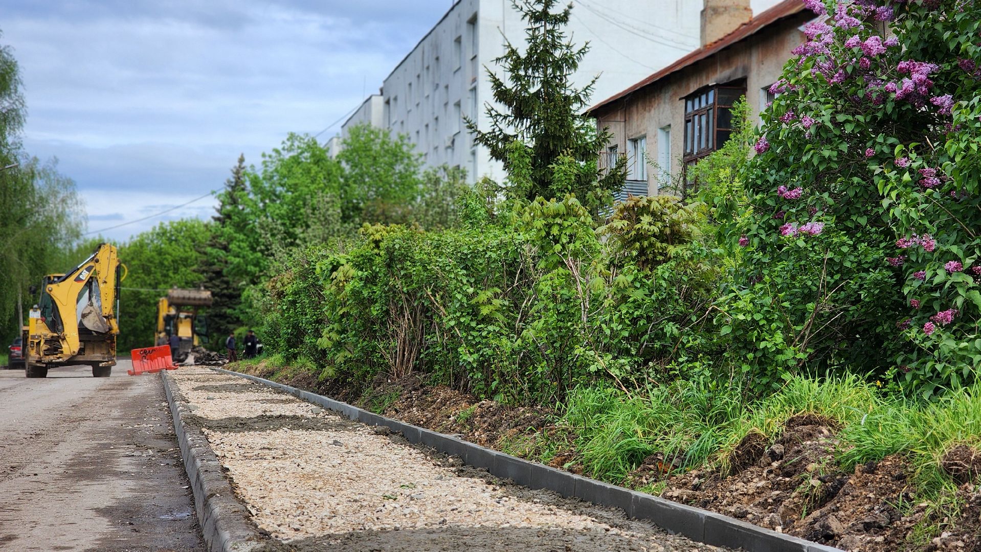благоустройство, благоустройство двора, лосино-петровский,
