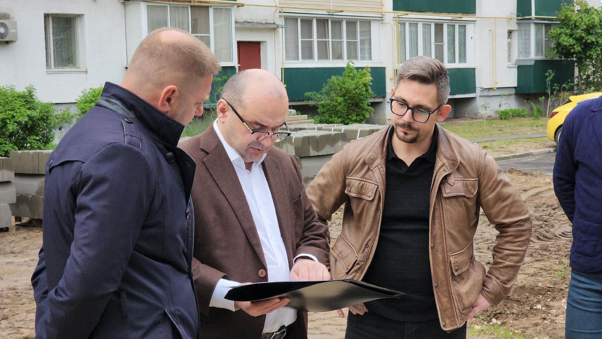 благоустройство, благоустройство двора, лосино-петровский,