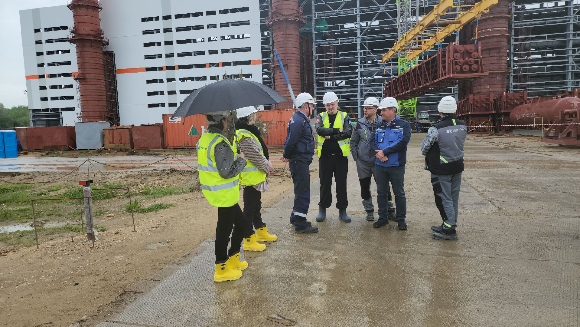 кашира, строительство, электростанция, каширская грэс, турбина, генератор,