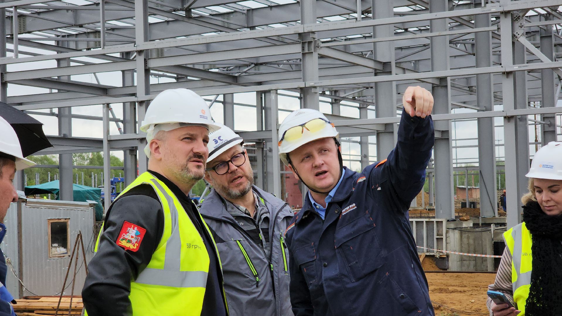 кашира, строительство, электростанция, каширская грэс, турбина, генератор,