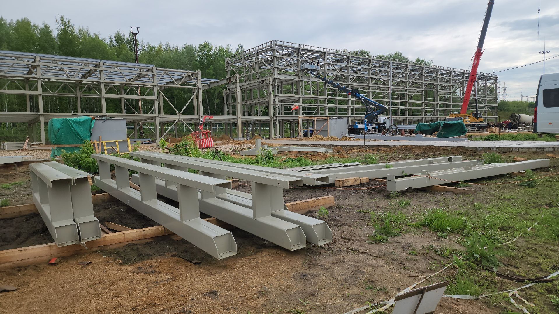 кашира, строительство, электростанция, каширская грэс, турбина, генератор,