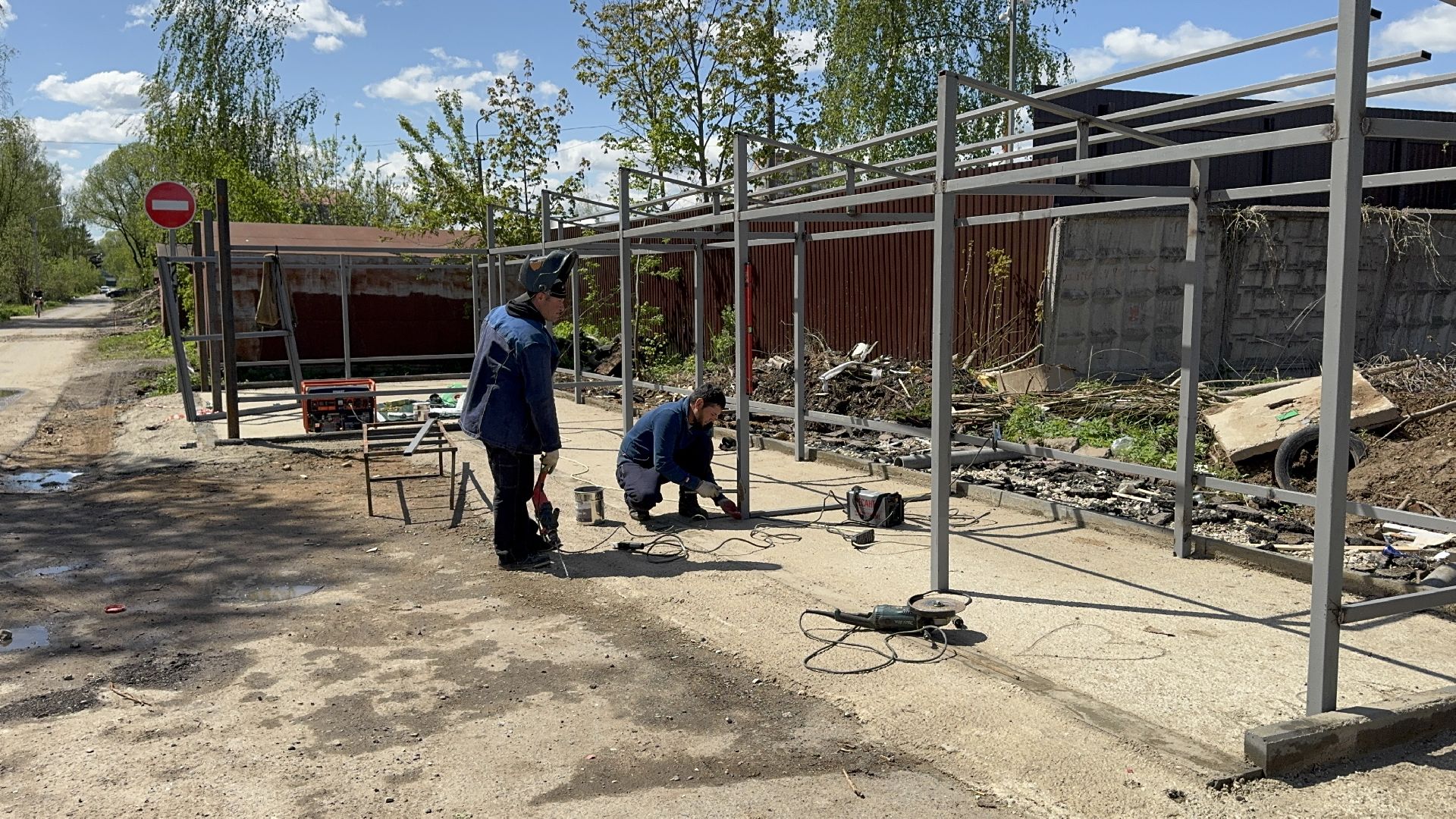 солнечногорск, контейнерная площадка, модернизация, работы, жители,