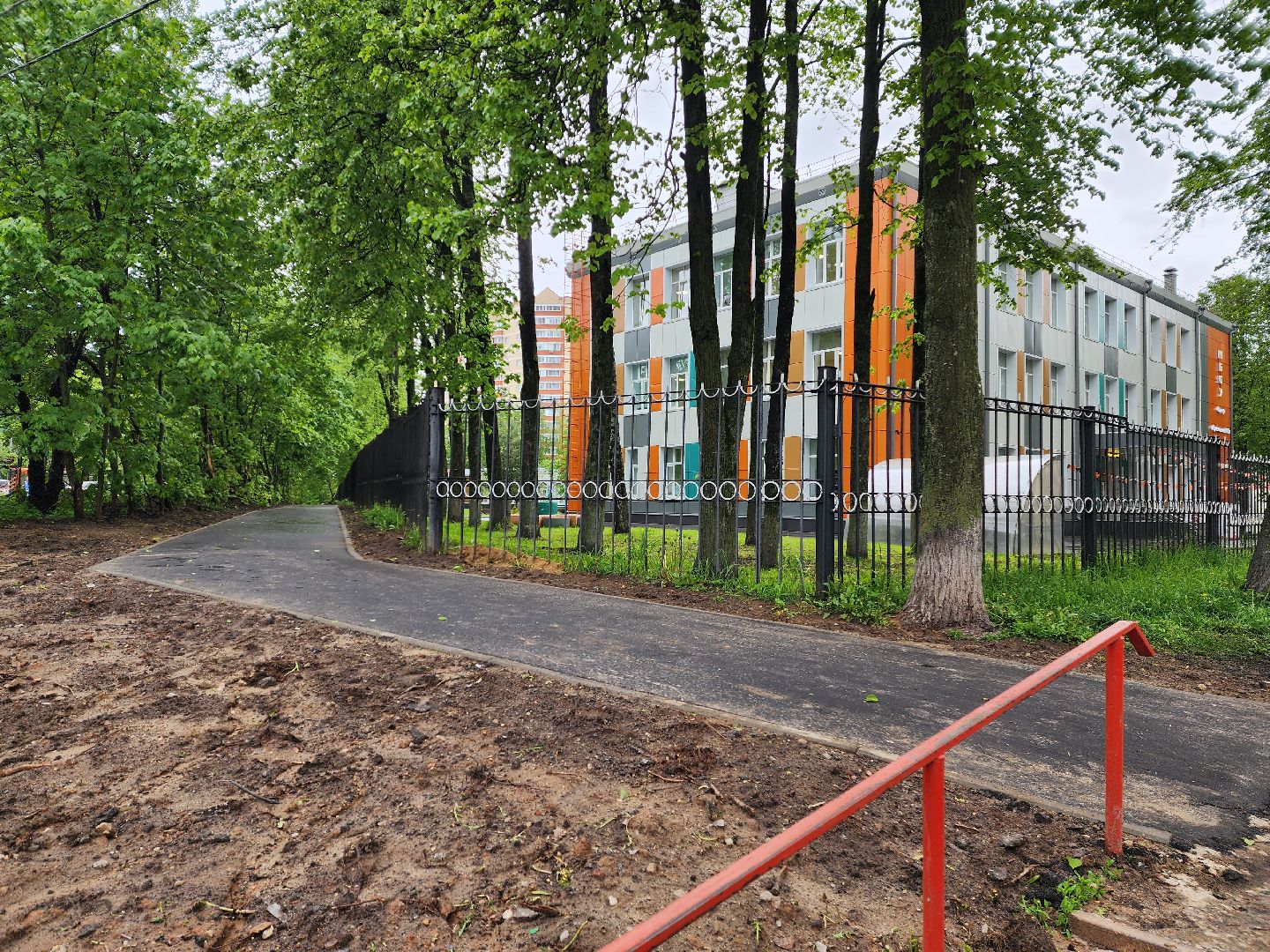 красноармейск, городской округ пушкинский, новый тротуар, пешком в подмосковье,