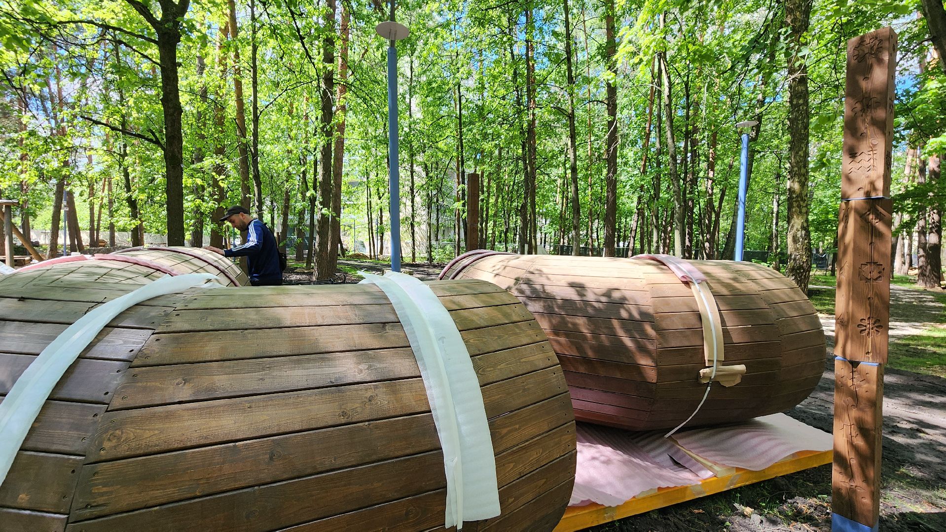 протвино, реконструкция парка сказка, строительство,