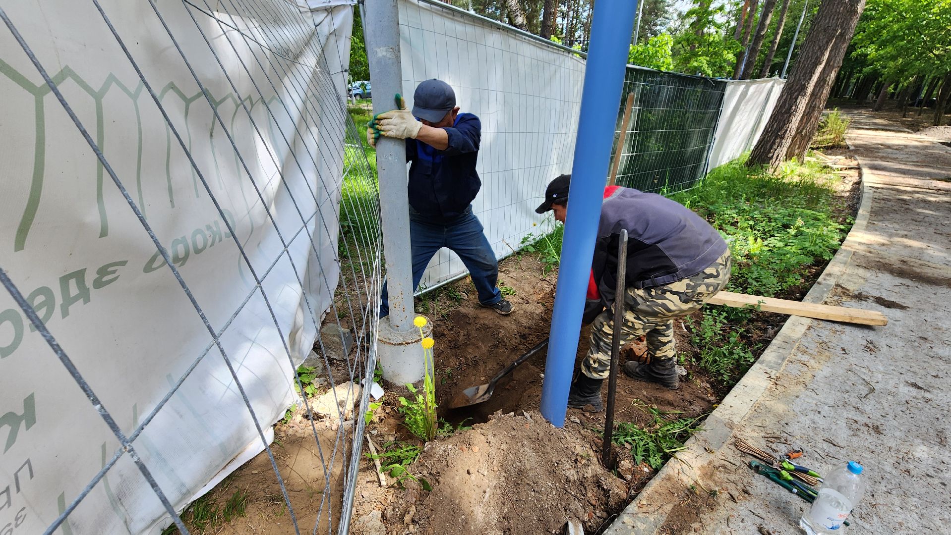 протвино, реконструкция парка сказка, строительство,
