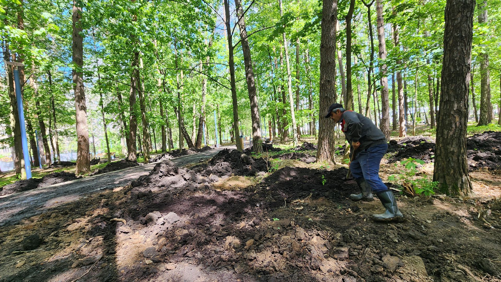 протвино, реконструкция парка сказка, строительство,