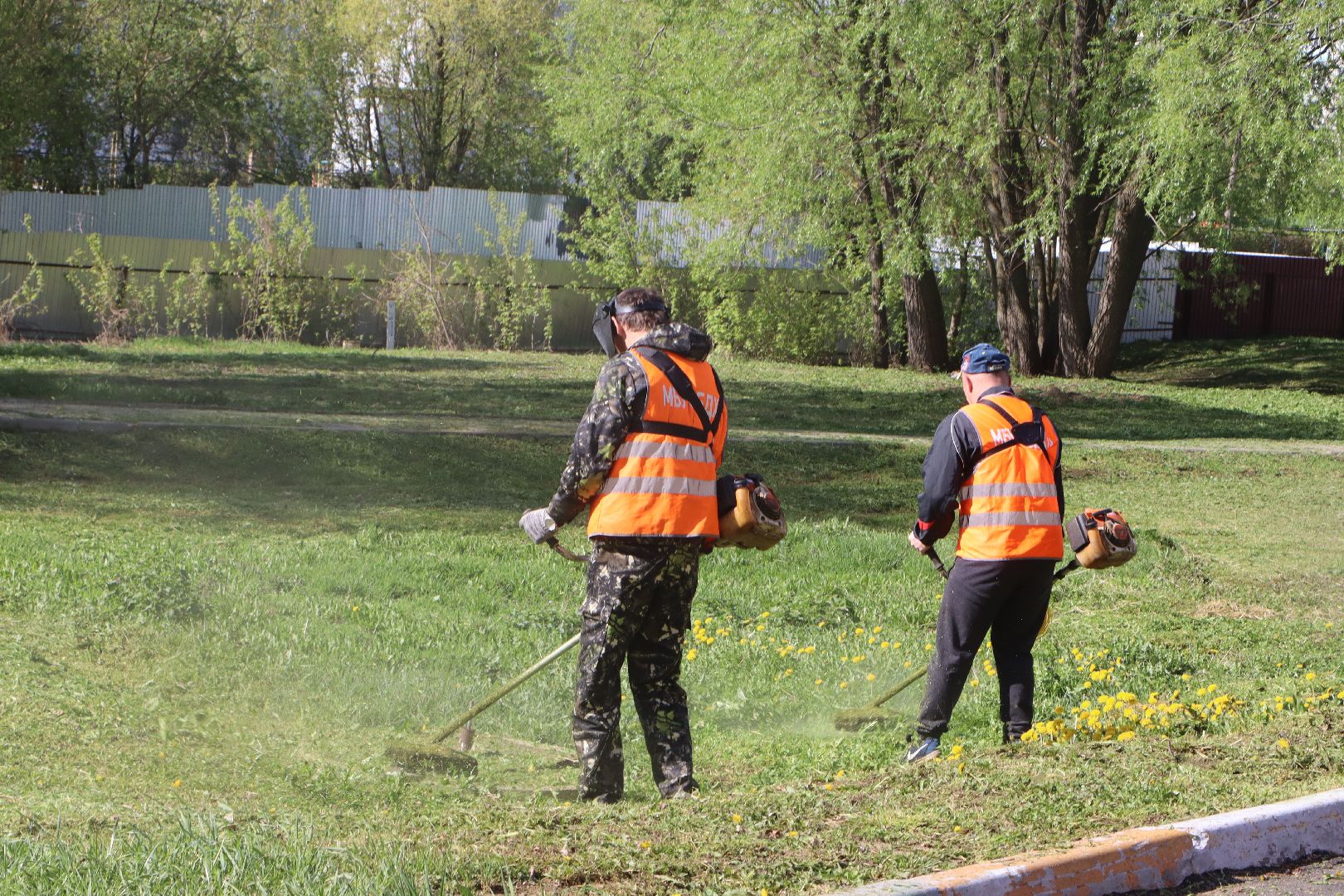 благоустройство, Серебряные Пруды