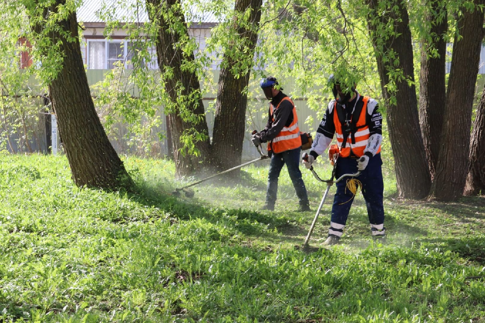благоустройство, Серебряные Пруды