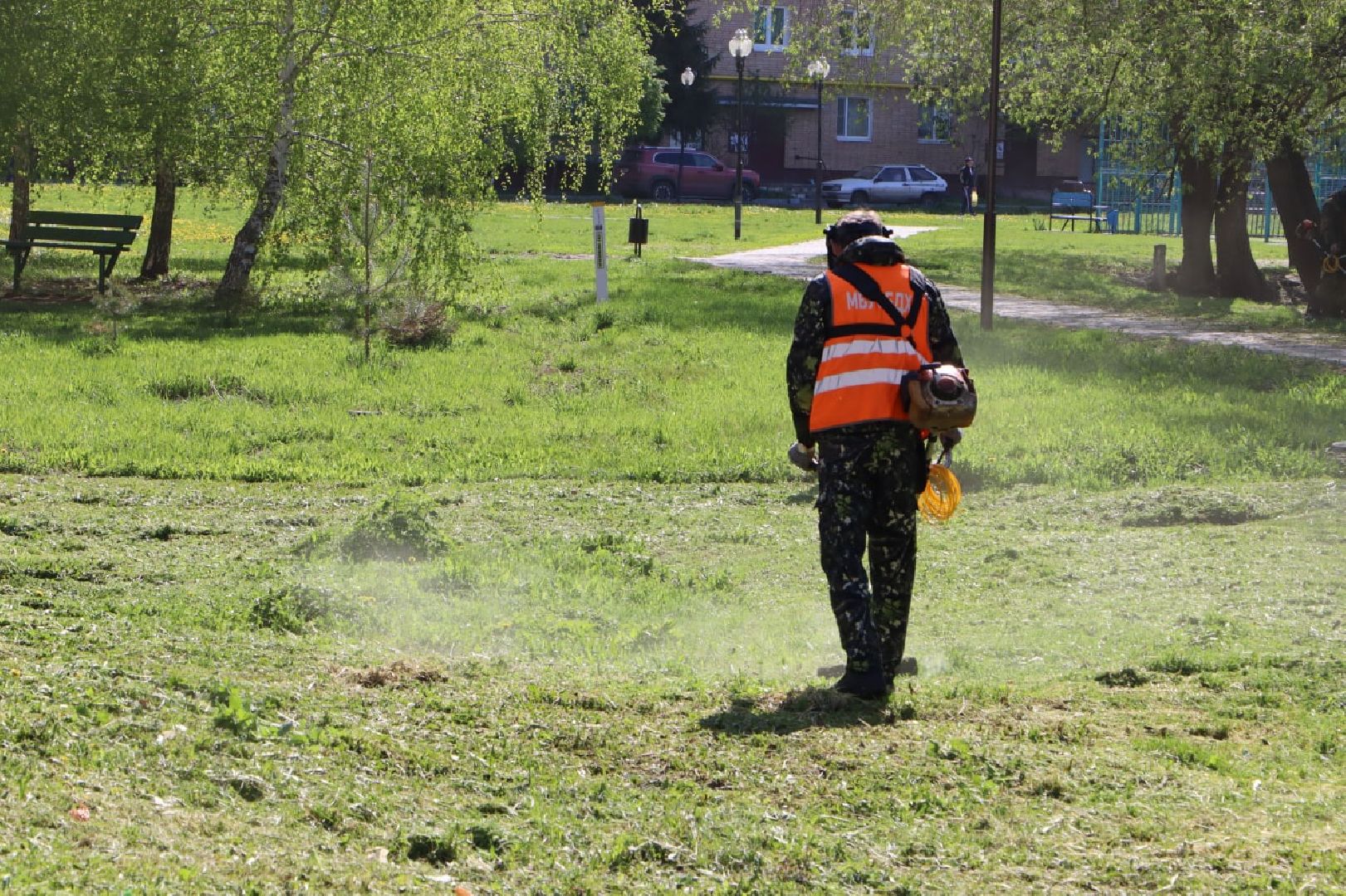 благоустройство, Серебряные Пруды