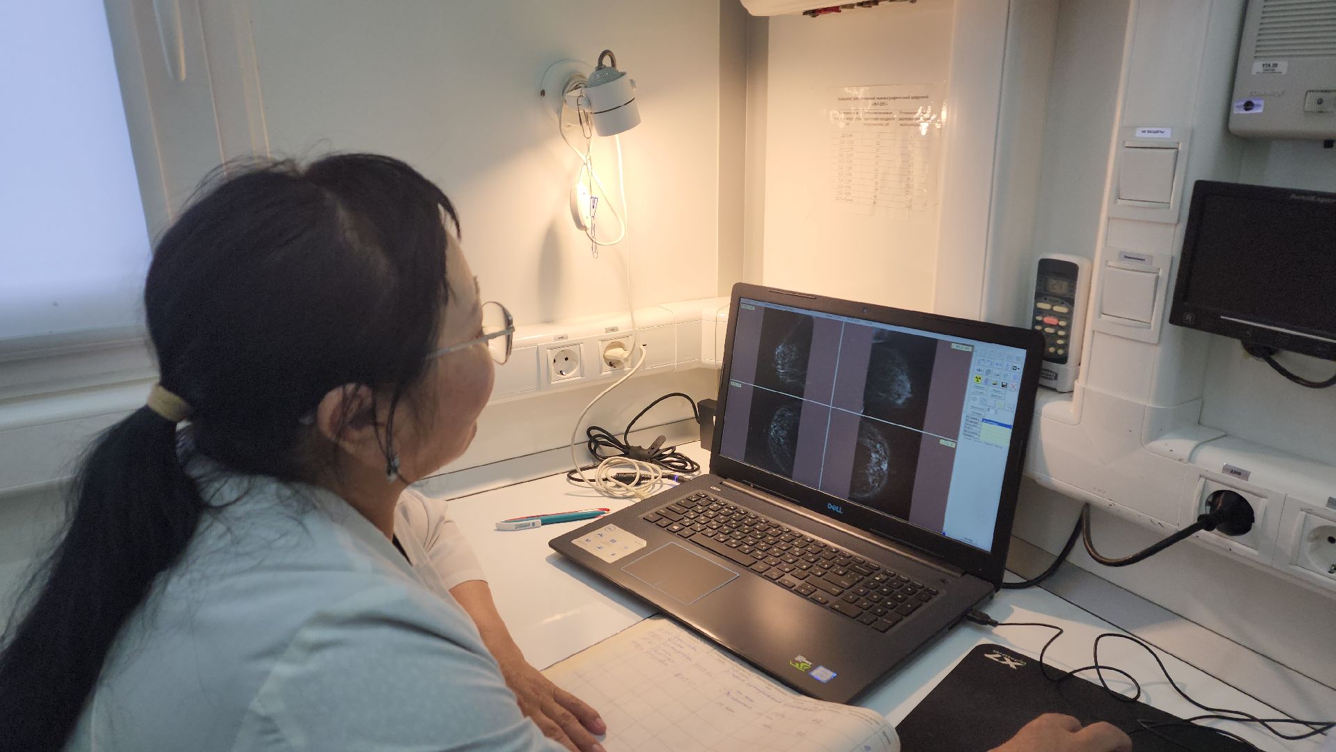 вертикалки, ивантеевка, мобильный медкомплекс, маммограф, маммография, обследования, медицина, поликлиника,