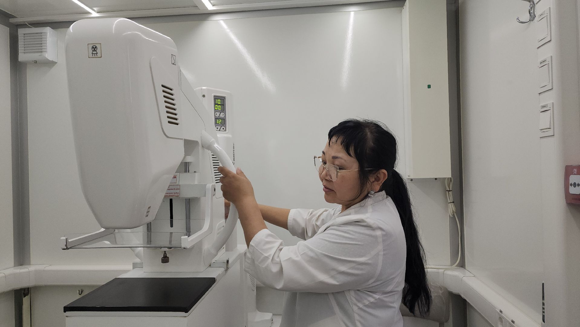 вертикалки, ивантеевка, мобильный медкомплекс, маммограф, маммография, обследования, медицина, поликлиника,