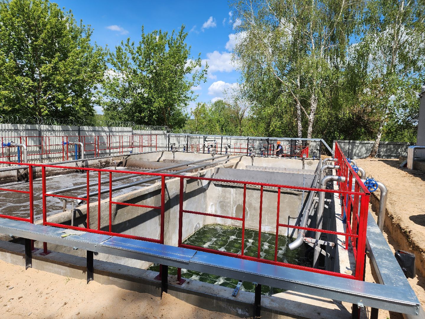 Зарайск, Благоустройство, Новые очистные сооружения, Капремонт очистных Протекино,