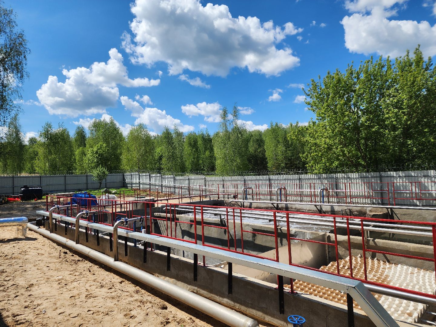 Зарайск, Благоустройство, Новые очистные сооружения, Капремонт очистных Протекино,