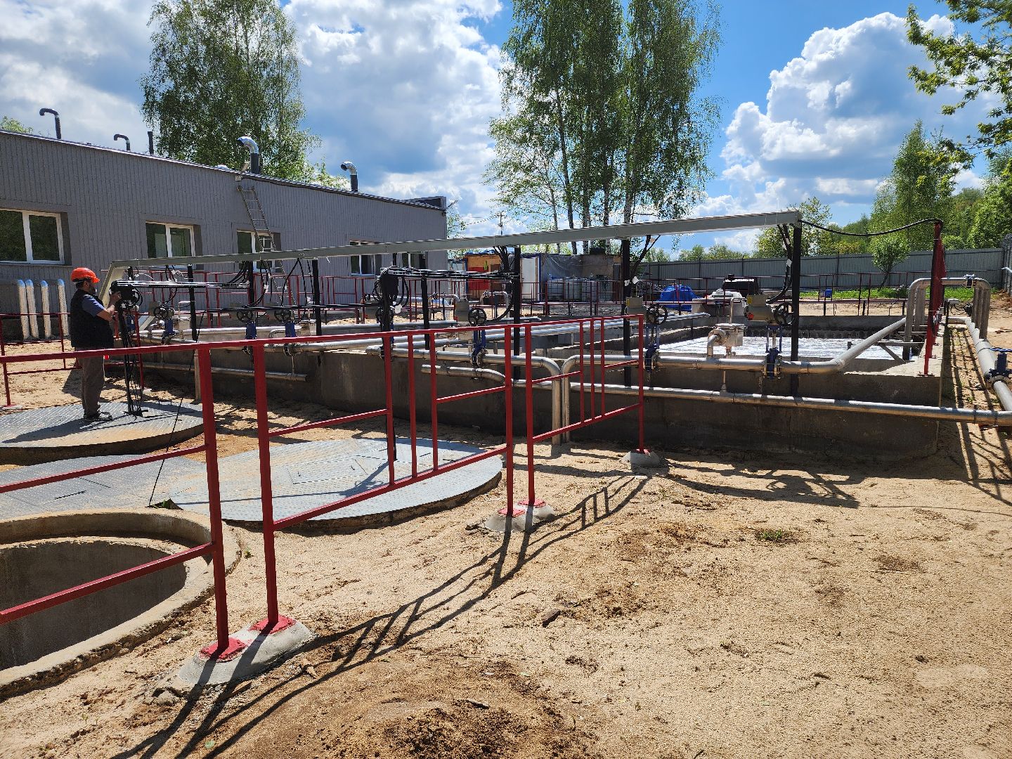 Зарайск, Благоустройство, Новые очистные сооружения, Капремонт очистных Протекино,