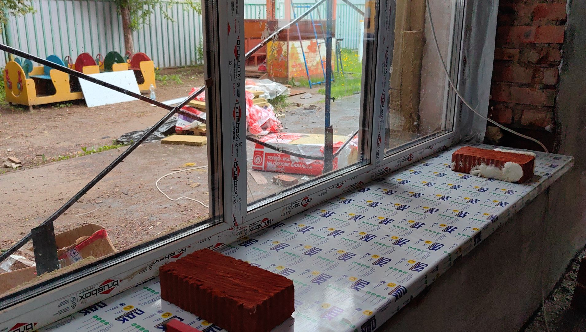 детский сад, капремонт, окна, фасад, демонтаж,