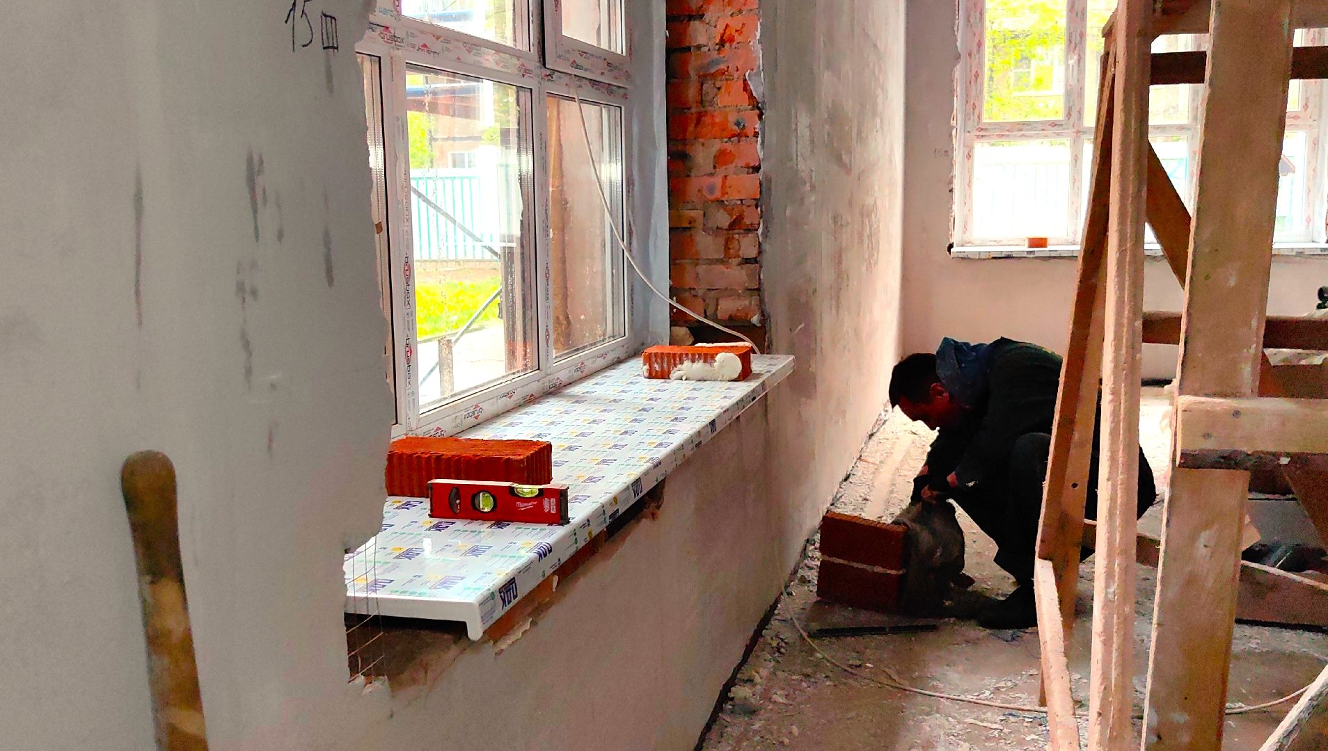 детский сад, капремонт, окна, фасад, демонтаж,