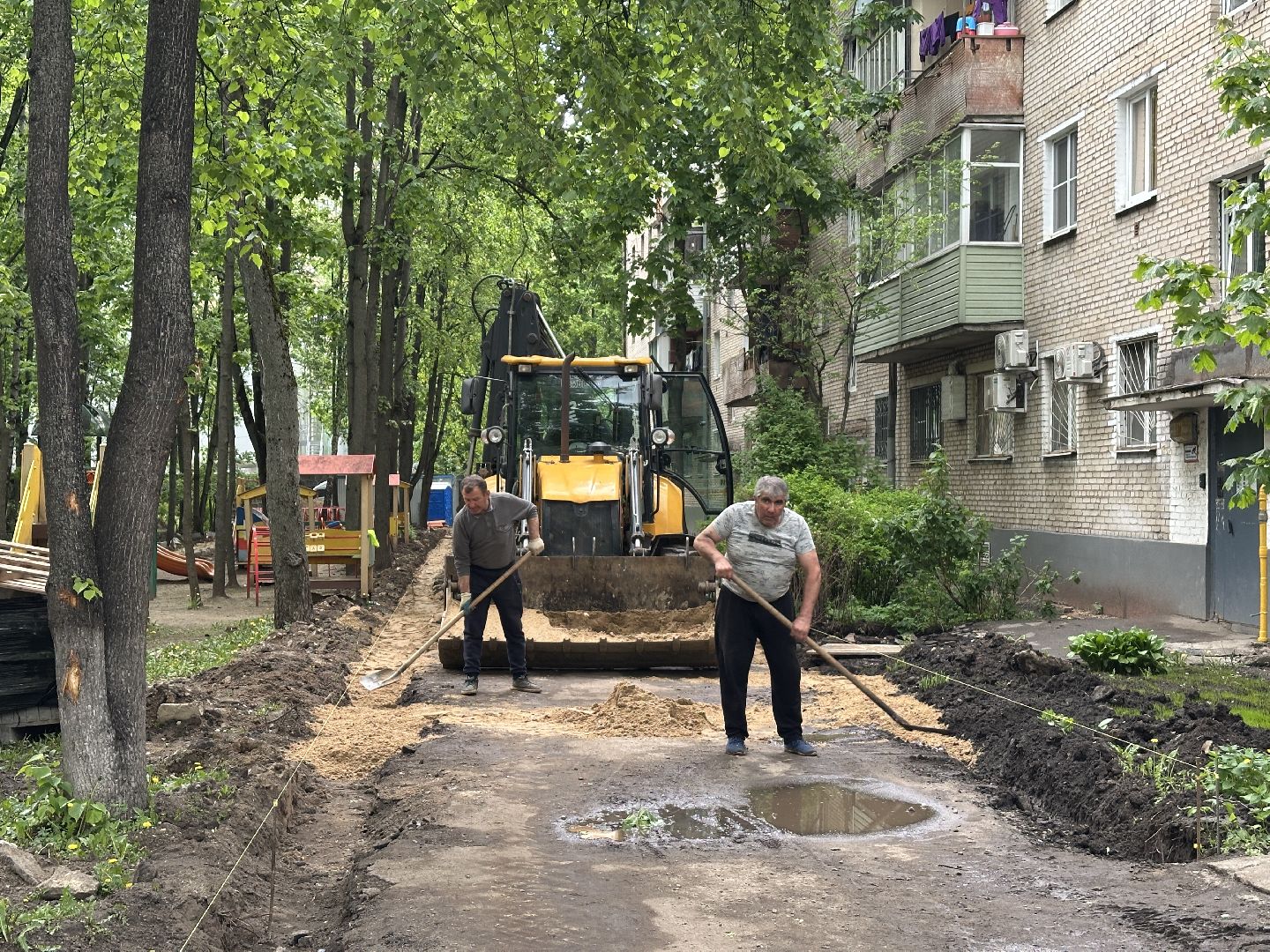 пушкино, благоустройство, детская площадка,