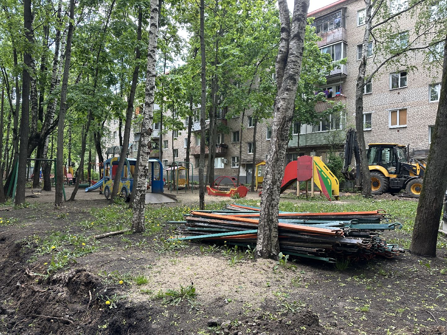 пушкино, благоустройство, детская площадка,