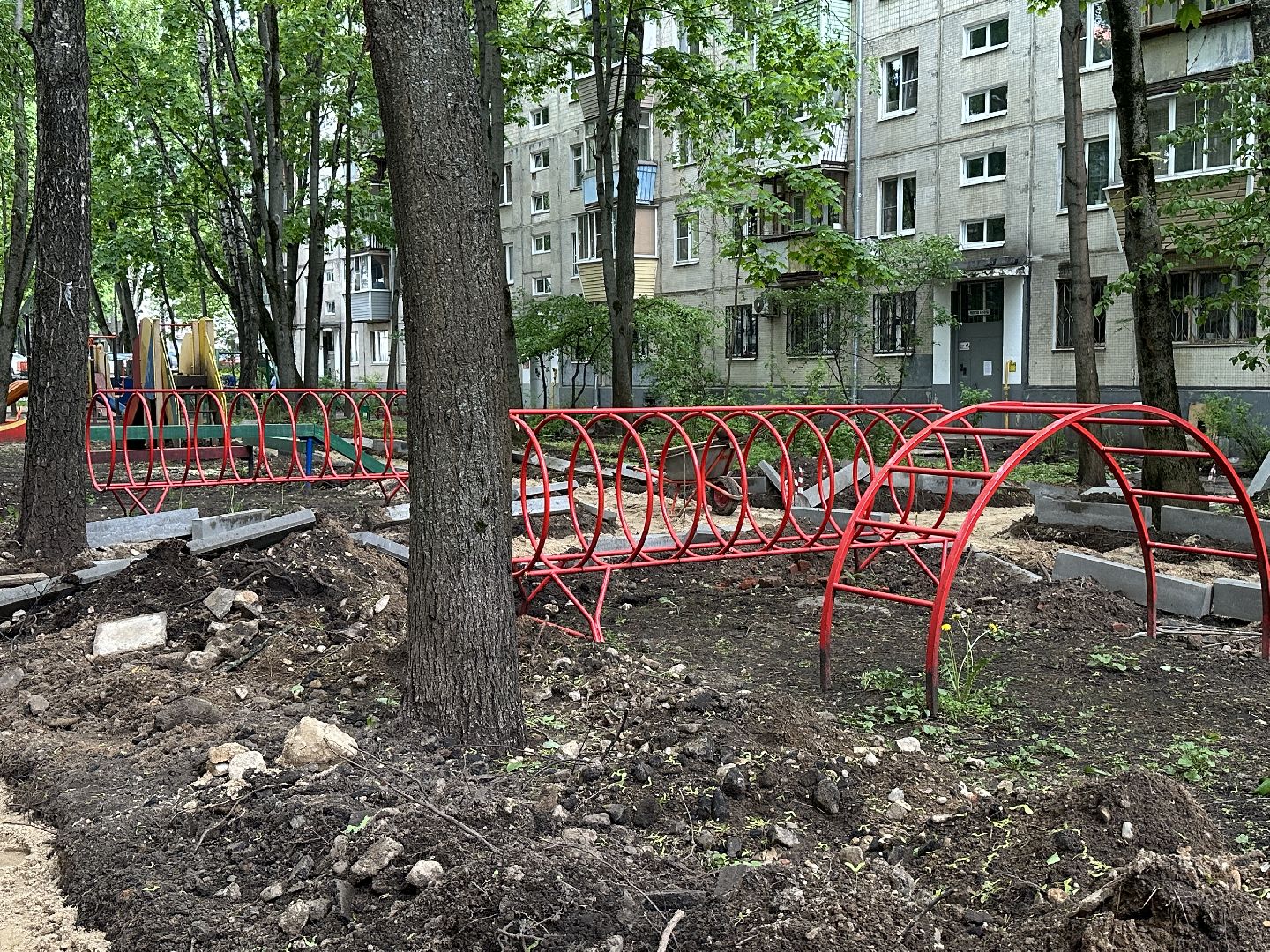 пушкино, благоустройство, детская площадка,