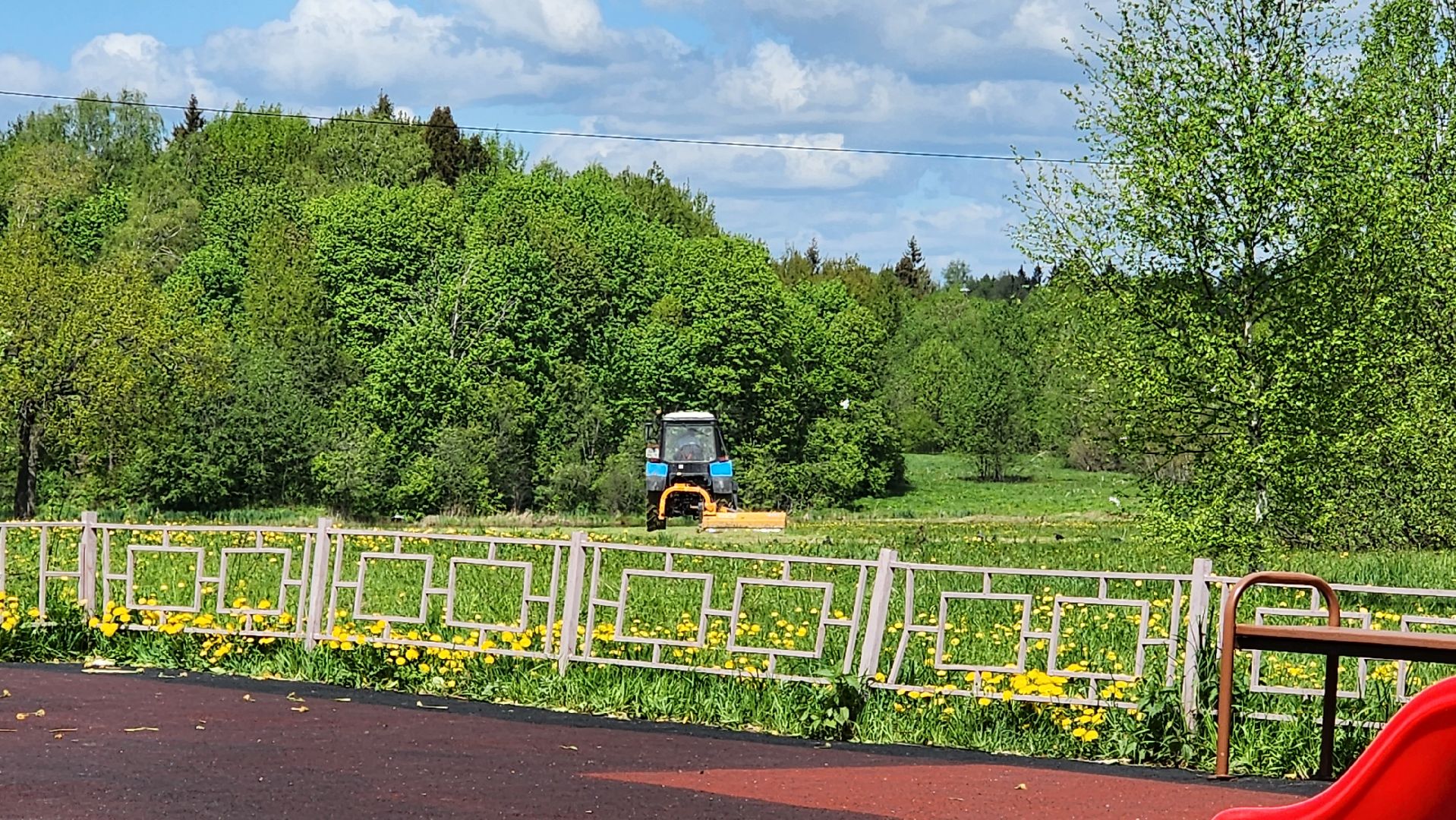истра, благоустройство, окос травы,