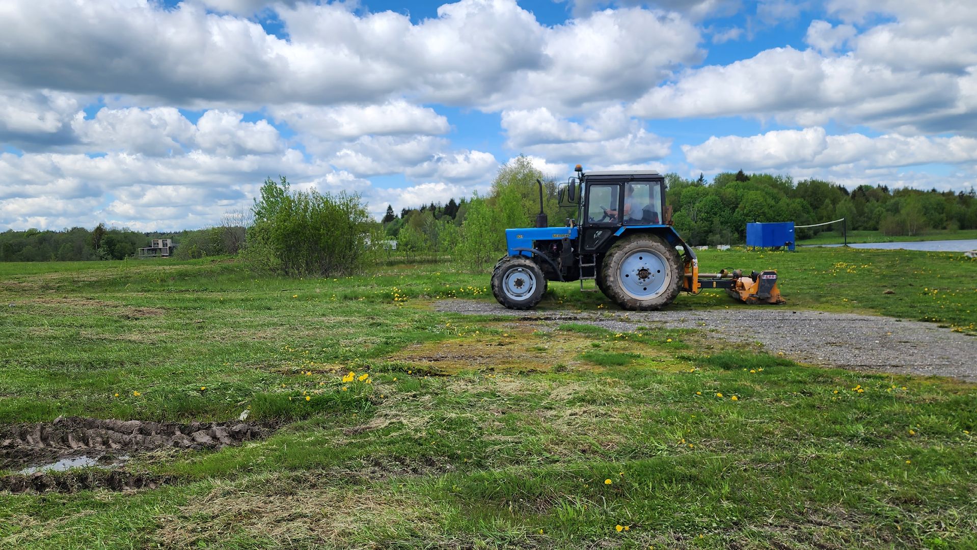 истра, благоустройство, окос травы,