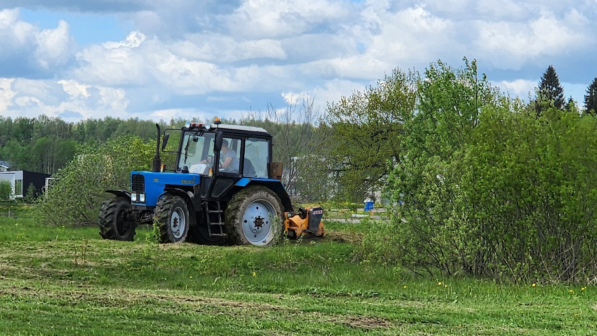 истра, благоустройство, окос травы,