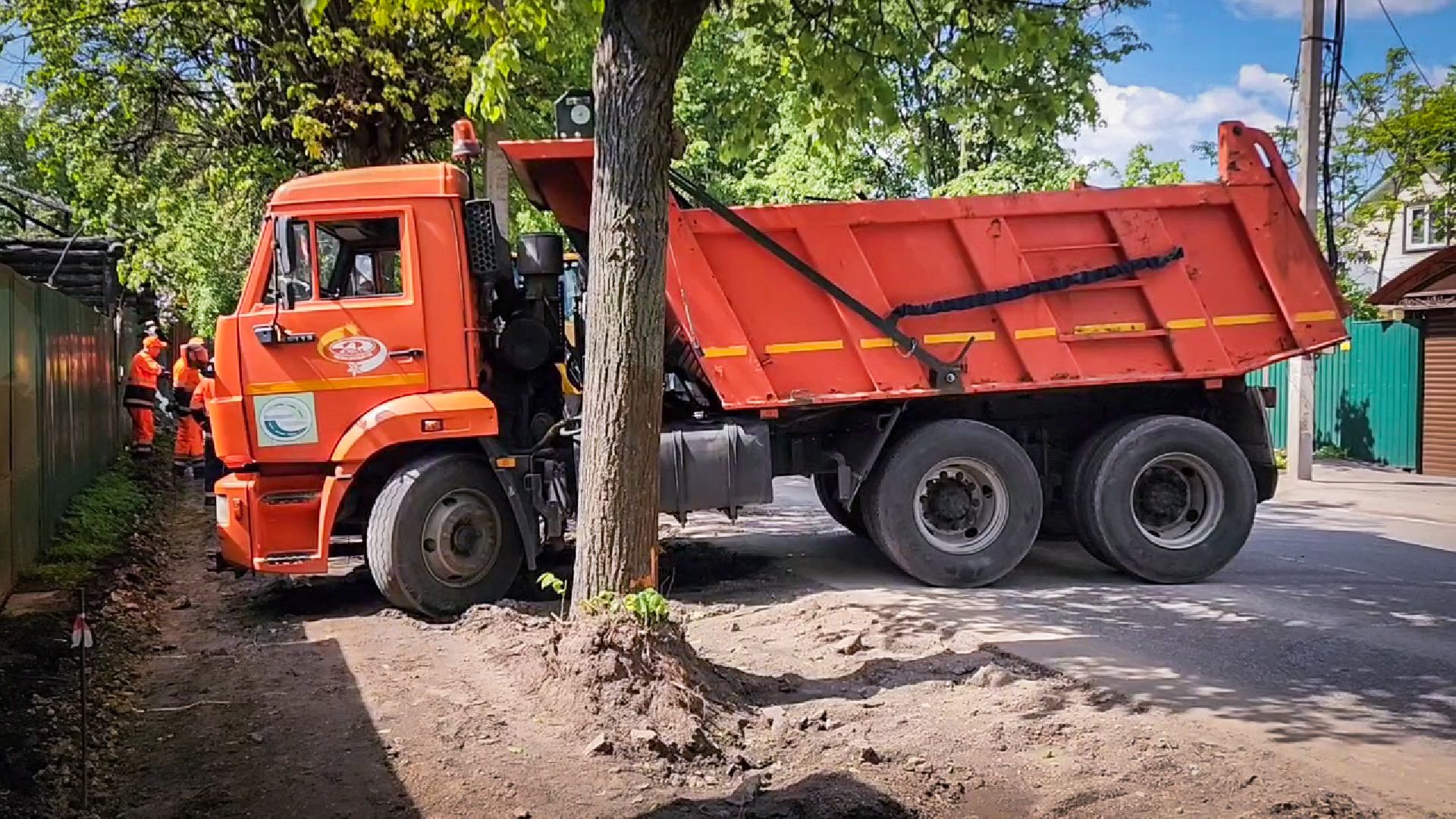 бронницы, ремонт дороги , ремонт тротуара в Каширском переулке ,