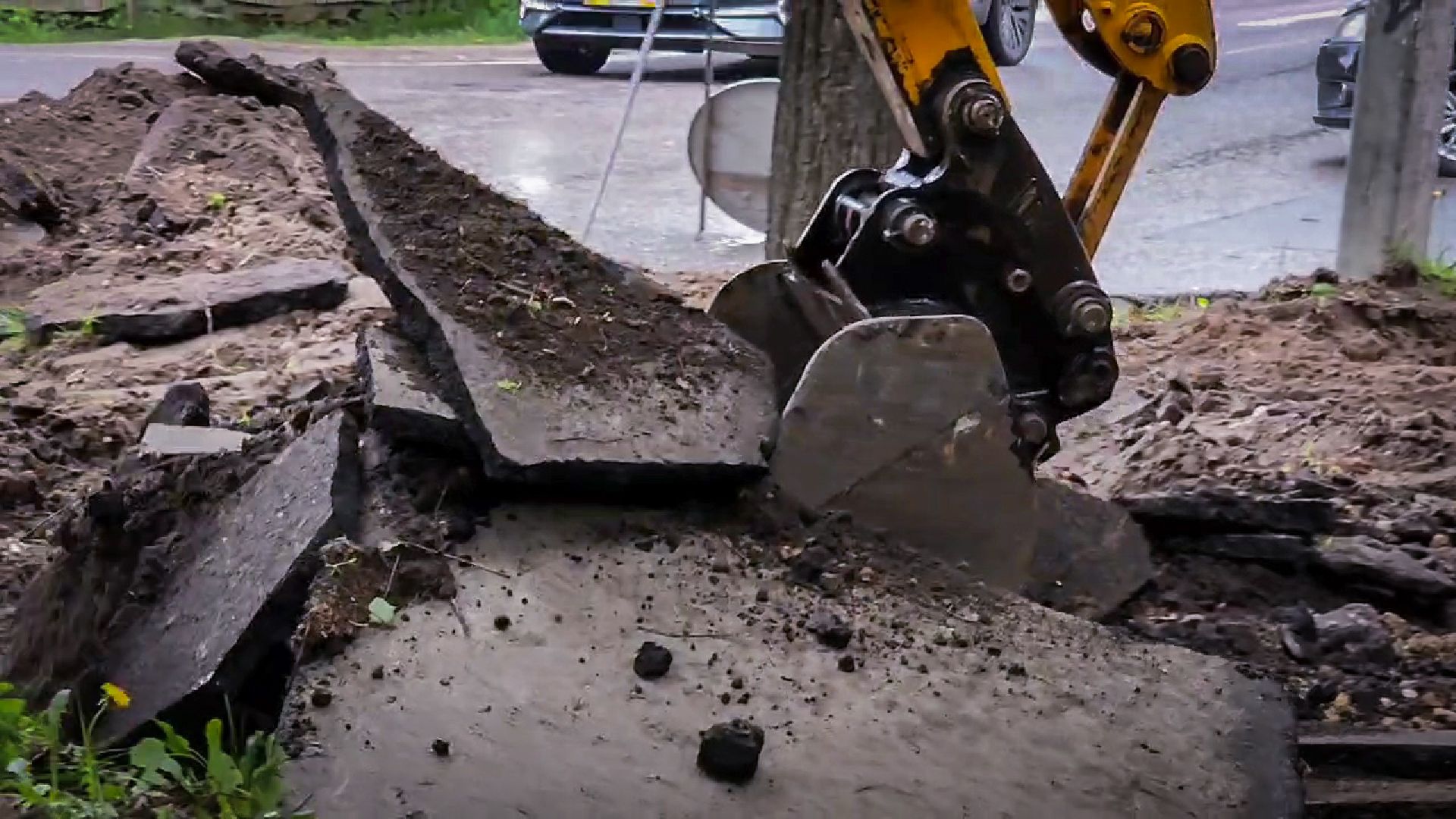 бронницы, ремонт дороги , ремонт тротуара в Каширском переулке ,