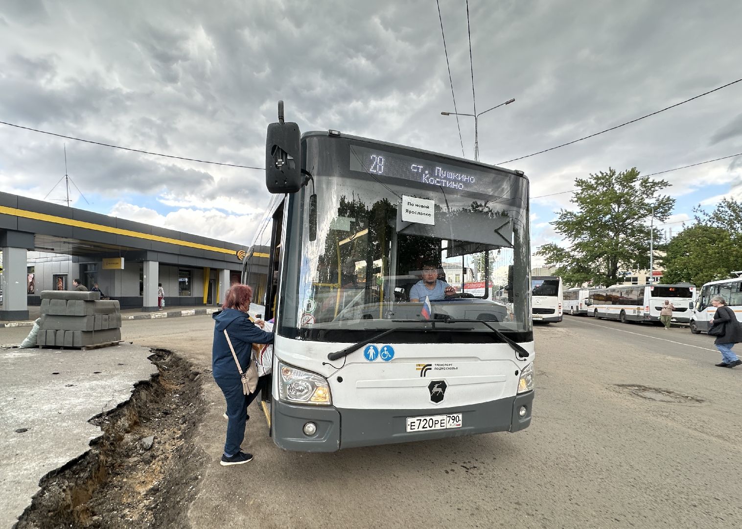 м-8 холмогоры, пушкинский городской округ, деревня костино, изменение маршрута,