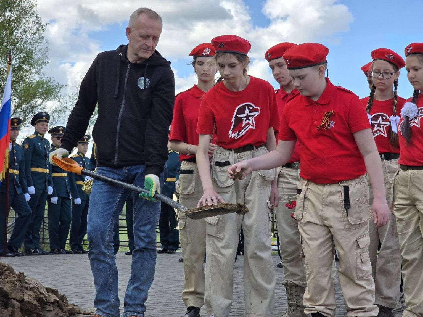 можайск, можайский муниципальный округ, подмосковье, перезахоронение, великая отечественная война, солдаты красной армии, воины, герои, обрели вечный покой,