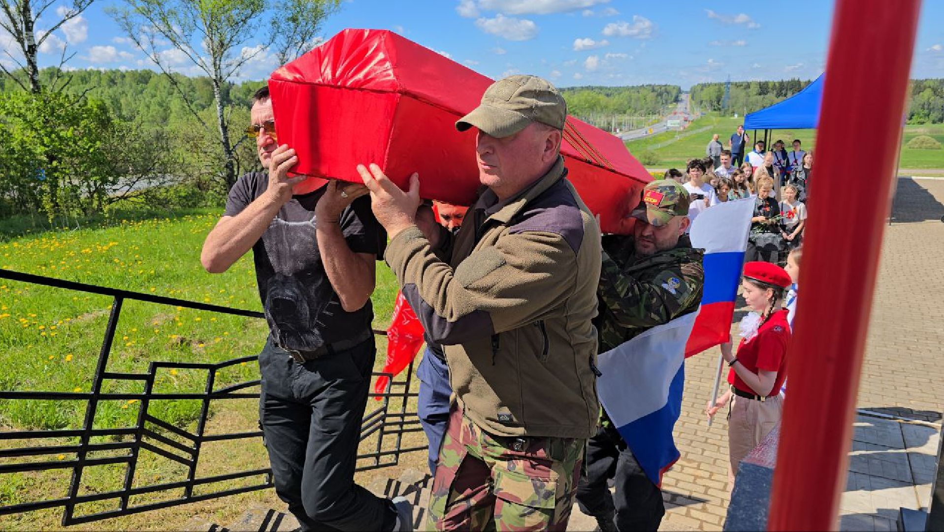 можайск, можайский муниципальный округ, подмосковье, перезахоронение, великая отечественная война, солдаты красной армии, воины, герои, обрели вечный покой,