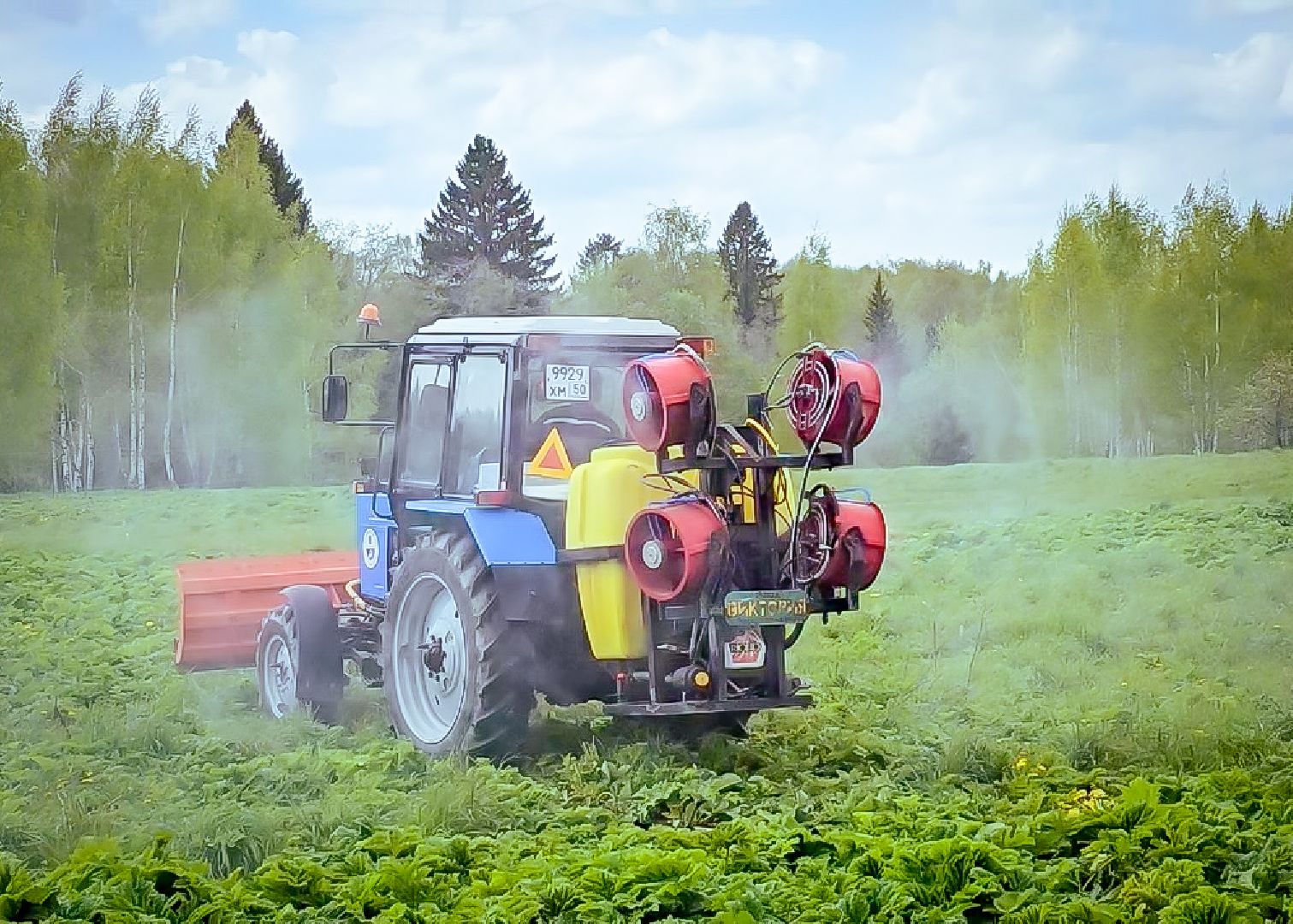 клин, экономика, сельское хозяйство, обработка от борщевика,