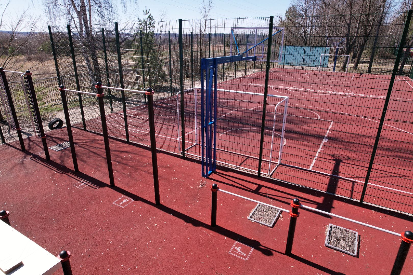 видео с коптера, стадион протва,