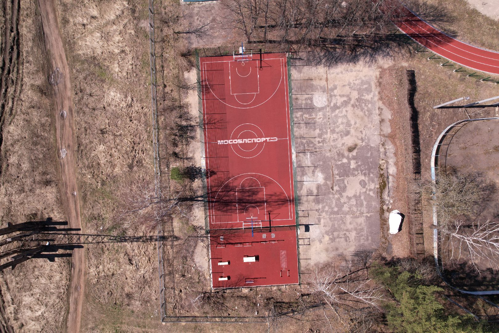 видео с коптера, стадион протва,