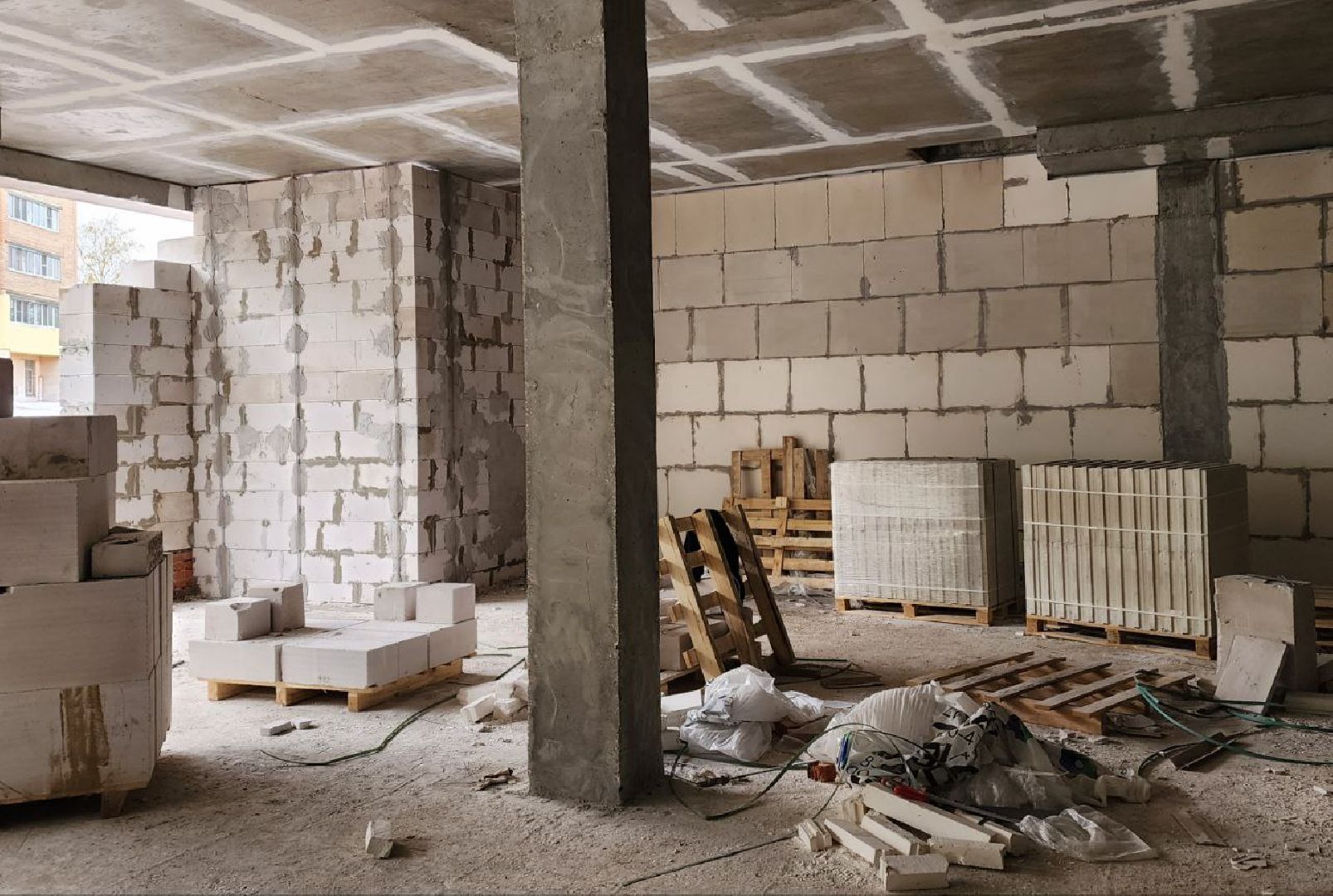 солнечногорск, пристройка, школа, ученики, работы,