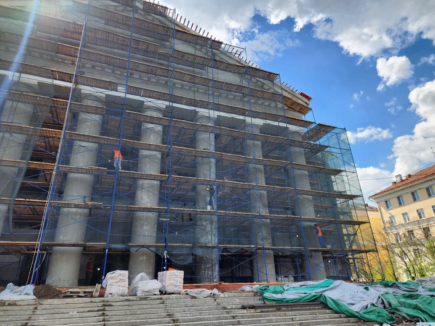 электросталь, строительство, капитальный ремонт, благоустройство, центр культуры и творчества,