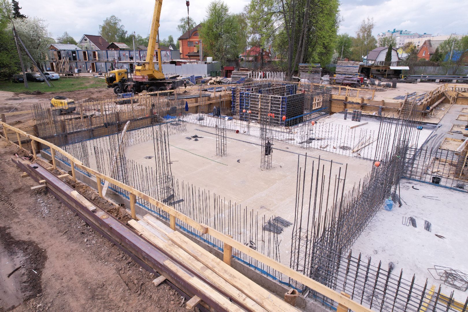 видео с коптера, Бронницкий лицей, образование в бронницах,