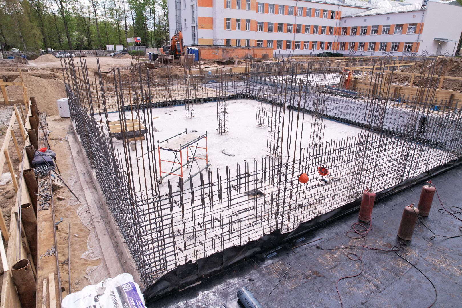 видео с коптера, Бронницкий лицей, образование в бронницах,