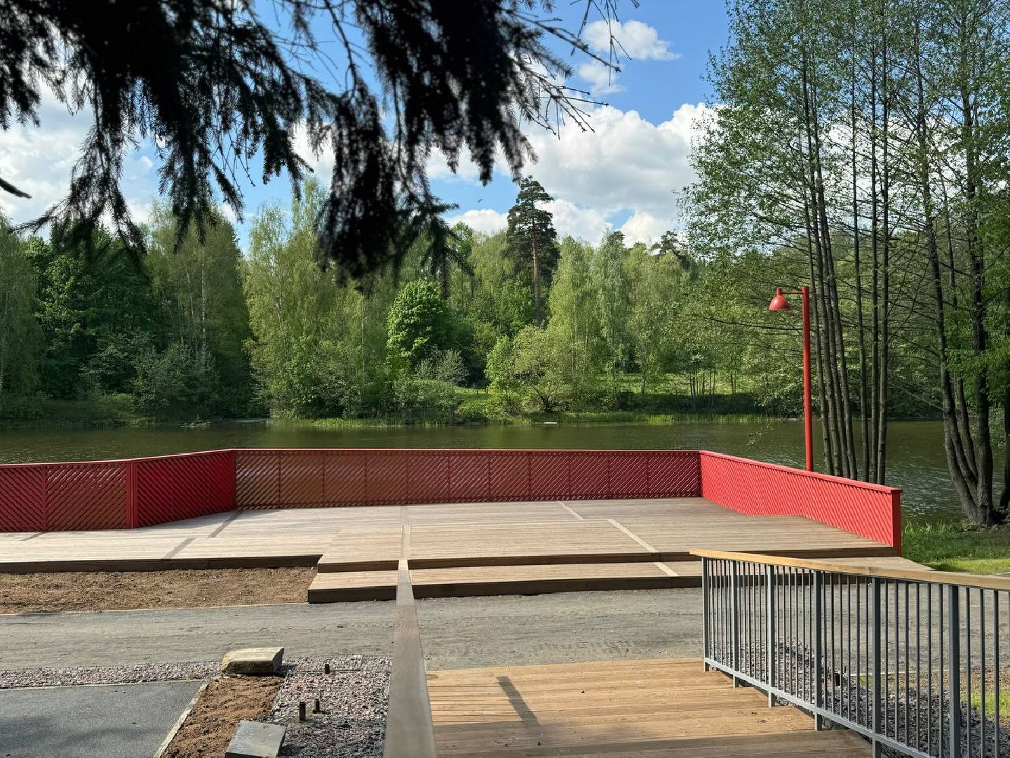 кучинский лесопарк, благоустройсво, первый этап,